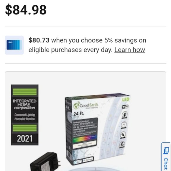 Good Earth Lighting Strip Light Kit - Picture 5 of 5